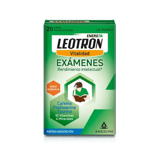 Leotron Examenes Angelini 20 Sobres