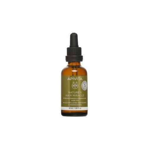 Apivita Aceite Fortificante Y Energizante Para El Cabello 50ml