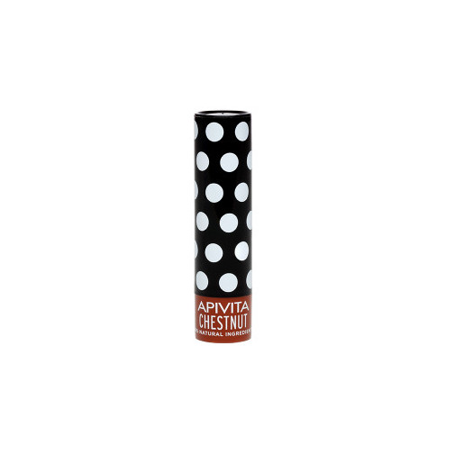 Apivita Bálsamo Labial Con Color Con Castaña 4,4gr