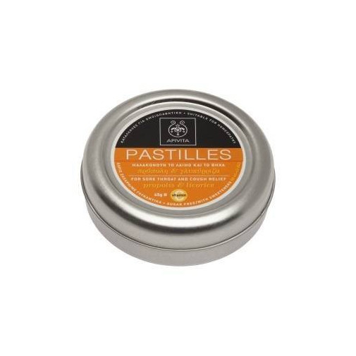 Apivita Pastillas Con Propoleo Y Regaliz 45g