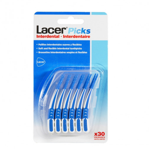 Lacer Picks Interdental 30 Unidades