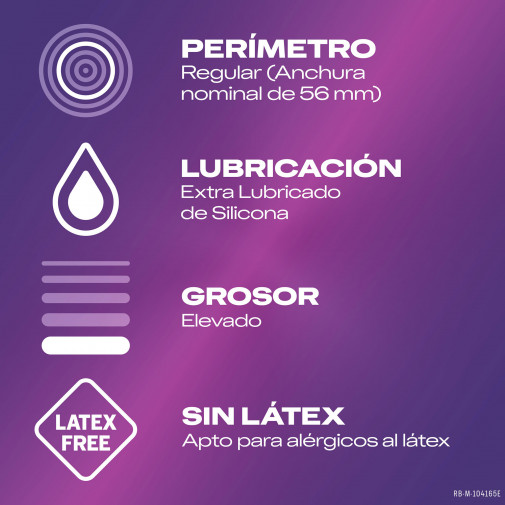 Preservativos Durex Sin Latex 12 Unidades