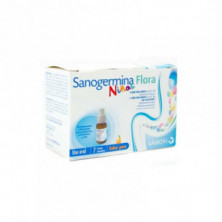 Sanogermina Flora Niños 7 Monodosis Sabor Pera