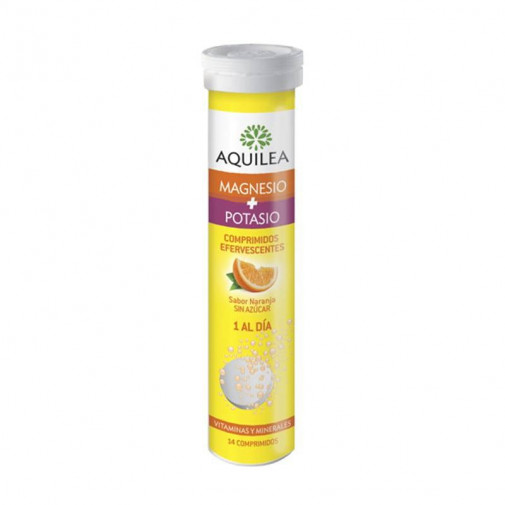 Aquilea Magnesio+potasio 14 Comp Eferv