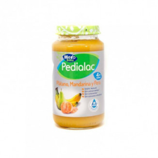 Pedialac Tarrito Plátano, Mandarina y Pera 250 g Hero Baby