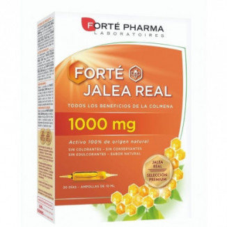 Forté Jalea Real 1000mg 20 ampollas Forte Pharma