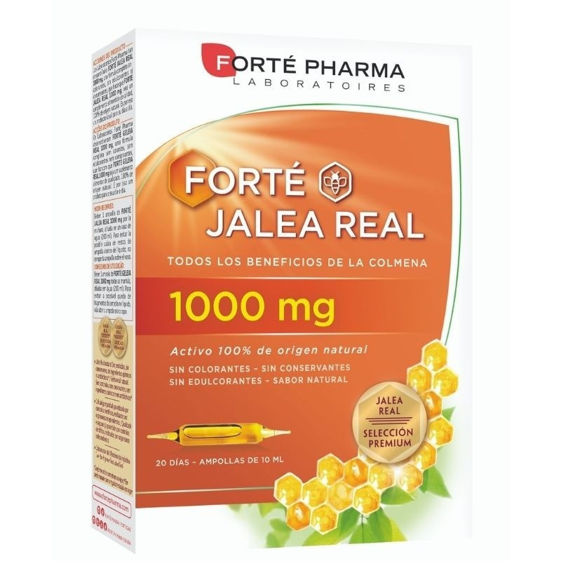 Forté Jalea Real 1000mg 20 ampollas Forte Pharma