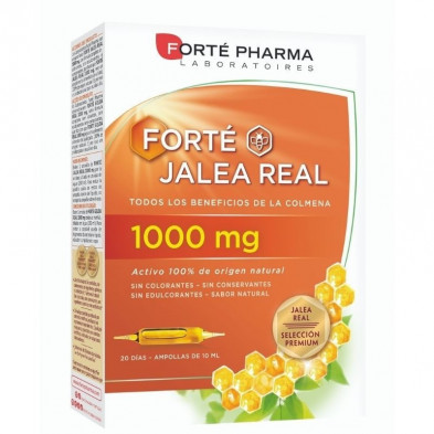 Forté Jalea Real 1000mg 20 ampollas Forte Pharma