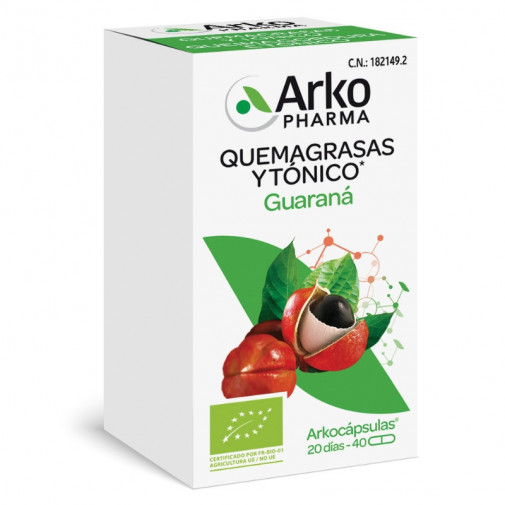 Guaraná 40 Cápsulas Arkocápsulas