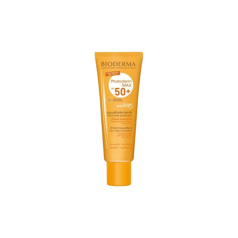 Bioderma Photoderm Max Aquafluide Tono Dorado SPF50+ 40 ml