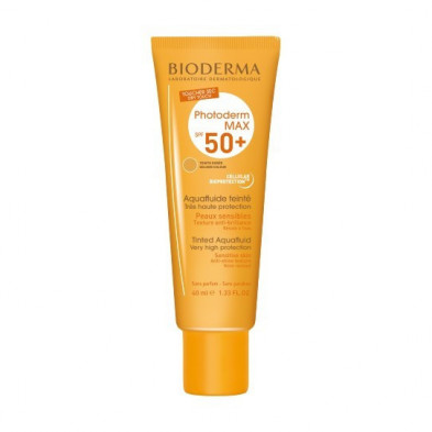 Bioderma Photoderm Max Aquafluide Tono Dorado SPF50+ 40 ml