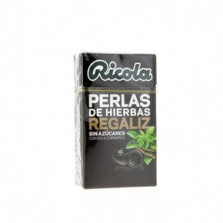 Ricola Perlas Hierbas de Regaliz 25g