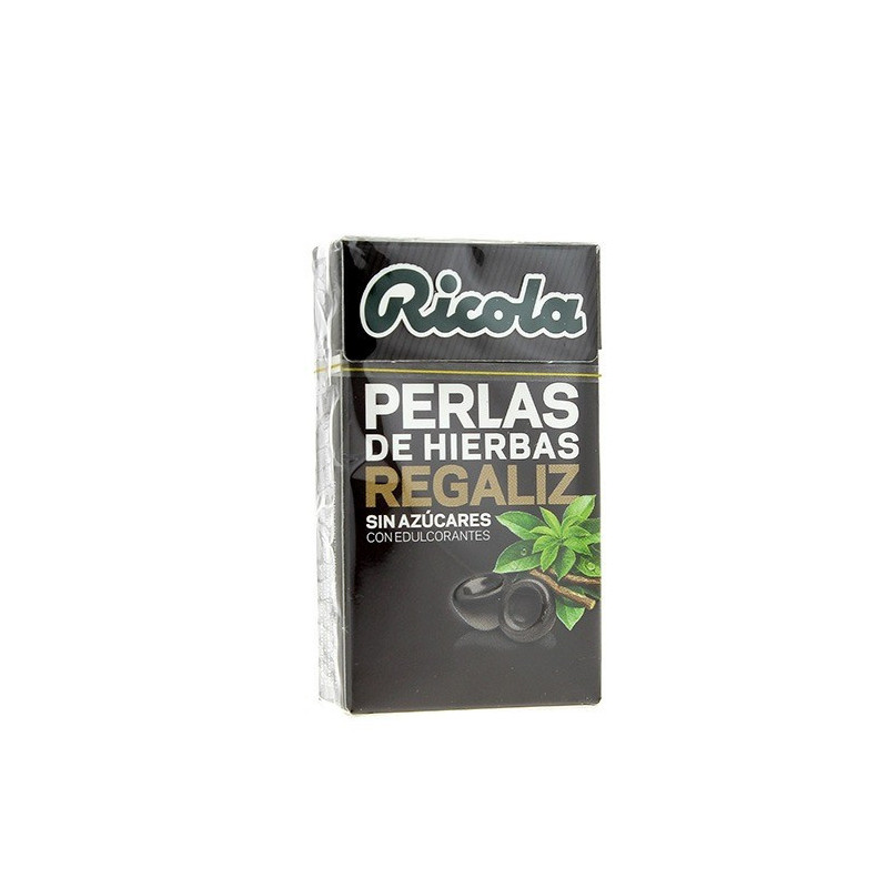 Ricola Perlas Hierbas de Regaliz 25g