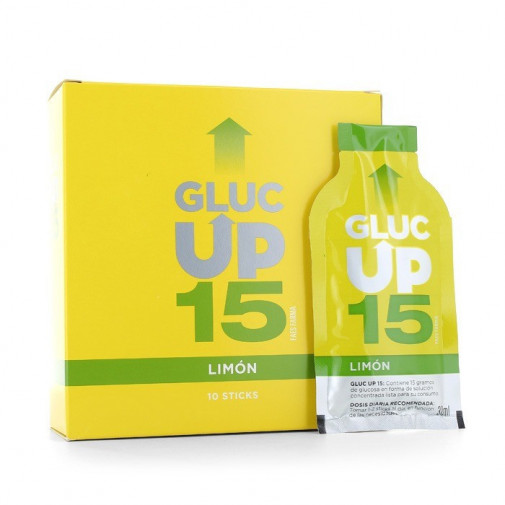 Gluc Up Limon 15gx10 Sticks 30 Ml
