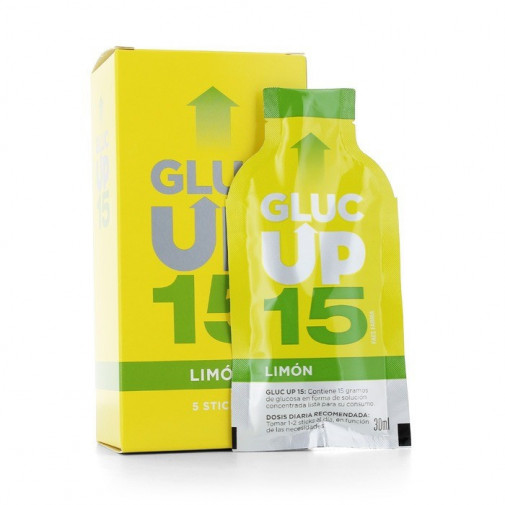 Gluc Up Limon 15gx5 Sticks De 30 Ml