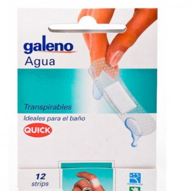 Tiras Galeno Agua Transpirables Quick 12 U