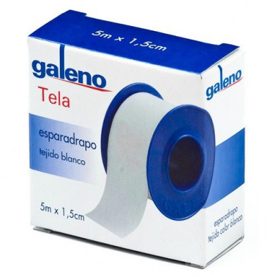 Esparadrapo Galeno Tela Blanco 5 X 1,5 cm