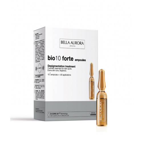 Bella Aurora Antimanchas Bio 10 Forte Despigmentante 15 Ampollas De 2Ml