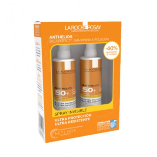 La Roche Posay Anthelios Spray Ultraligero Spf 50+ Duplo 2x200 Ml