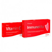 Pack Immune Vitae Immunovita 15 Cápsulas + Vitamin C 10 Comprimidos