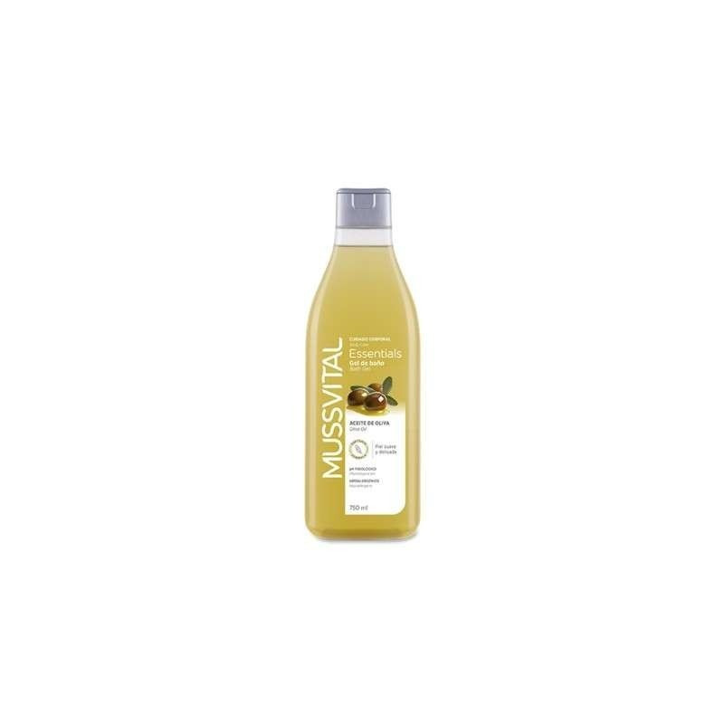 Gel Baño Aceite de Oliva 750 ml Mussvital