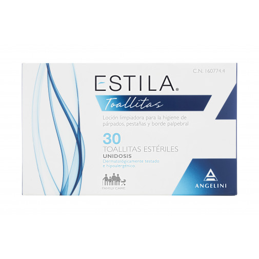 Estila Parpados/pestañas 30 Toallitas Angelini