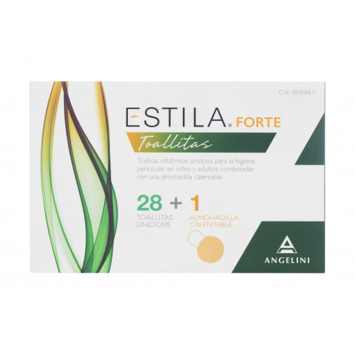 Estila Forte  28 Toallitas Y Almohadilla Angelini