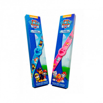 Paw Patrol Pulsera Repelente de Citronella + 2 Recambios Eurolab