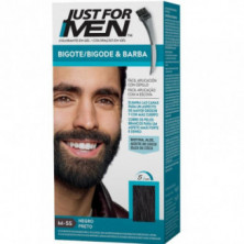 Colorante en Gel Para Bigotes, Barba y Patillas Negro Just For Men