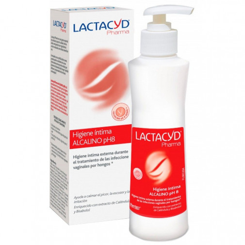Lactacyd Pharma Higiene Íntima Alcalino Ph8 250 Ml