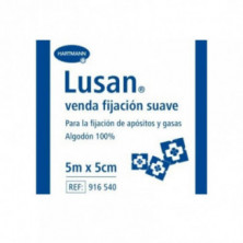 Lusan Venda de Fijacion Suave 5 m x 5 cm Hartmann