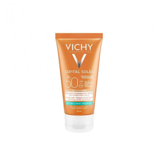 Vichy Ideal Soleil Bb Emulsión Tacto Seco Con Color Spf50+ 50 Ml