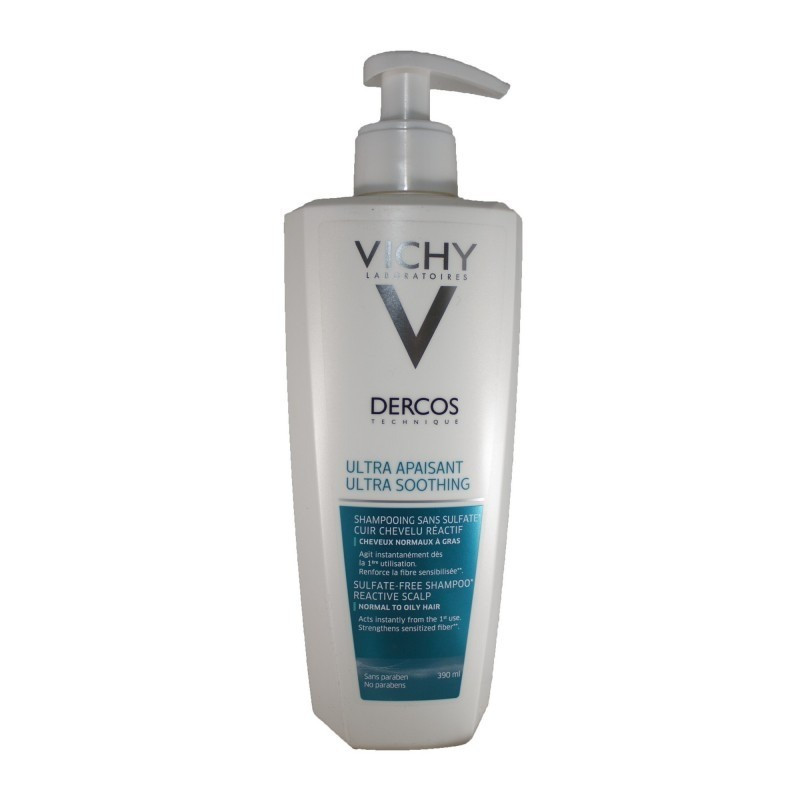 Dercos Champú Ultra Calmante Cabello Graso 390 ml Vichy