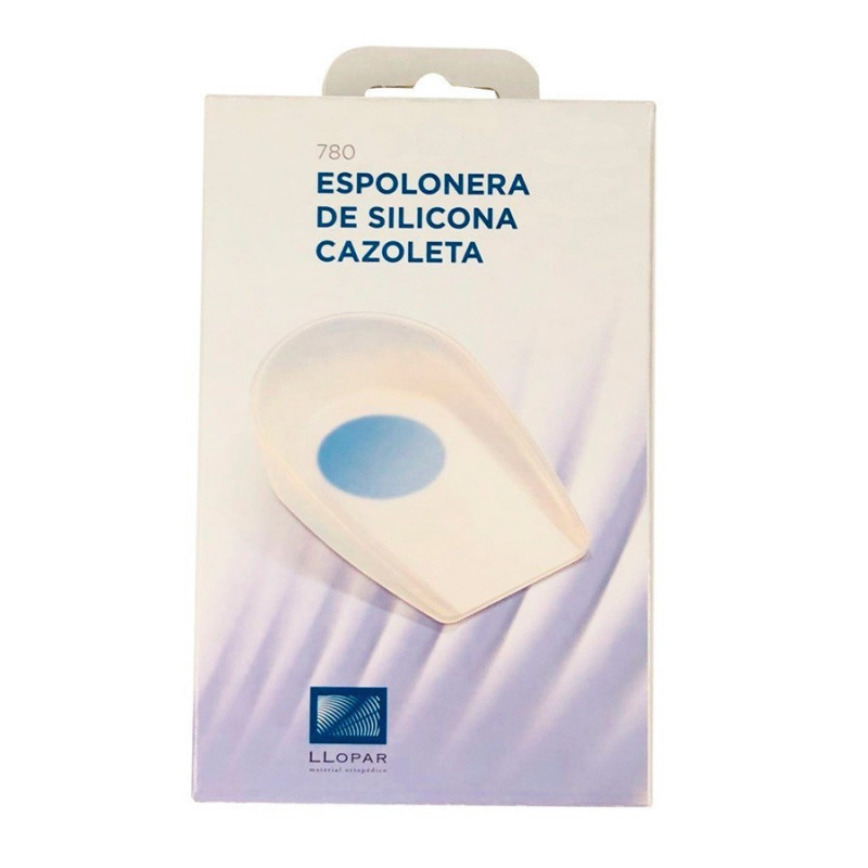 Talonera de Silicona con Cazoleta Talla S 1 Par Llopar