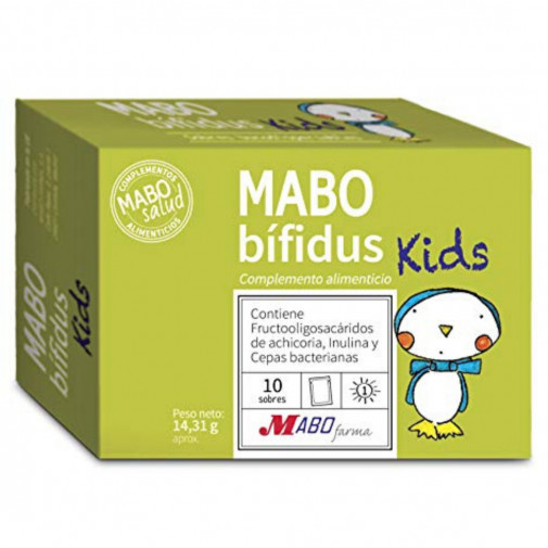 Mabobifidus Kids Suplemento Intestinal Infantil 10 Sobres Mabo Farma