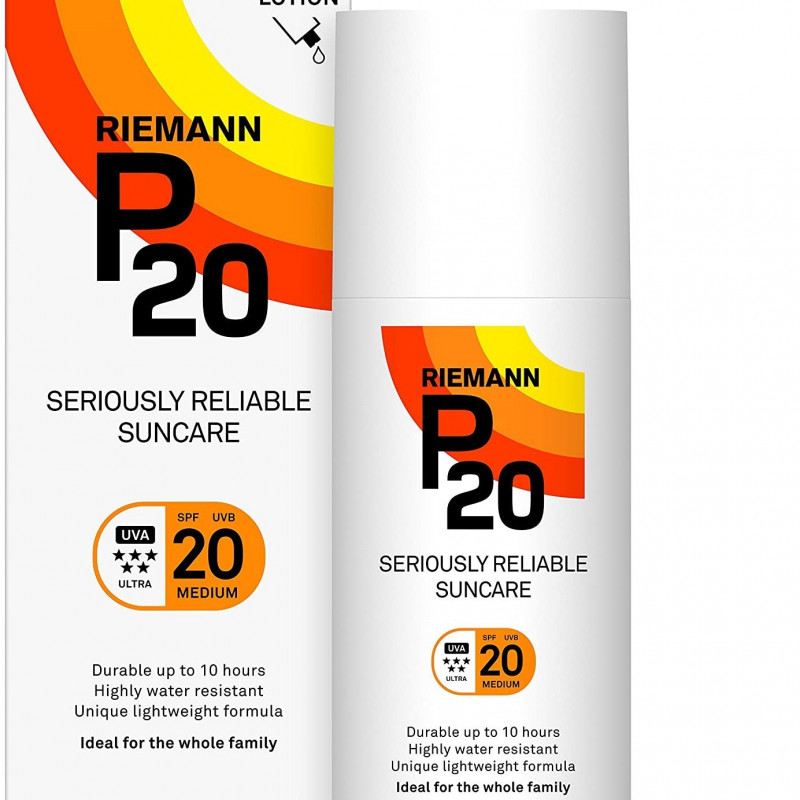 P20 Protector Solar SPF20 Loción 200 ml Riemann