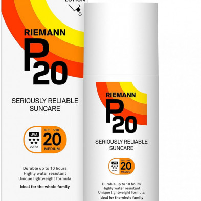 P20 Protector Solar SPF20 Loción 200 ml Riemann