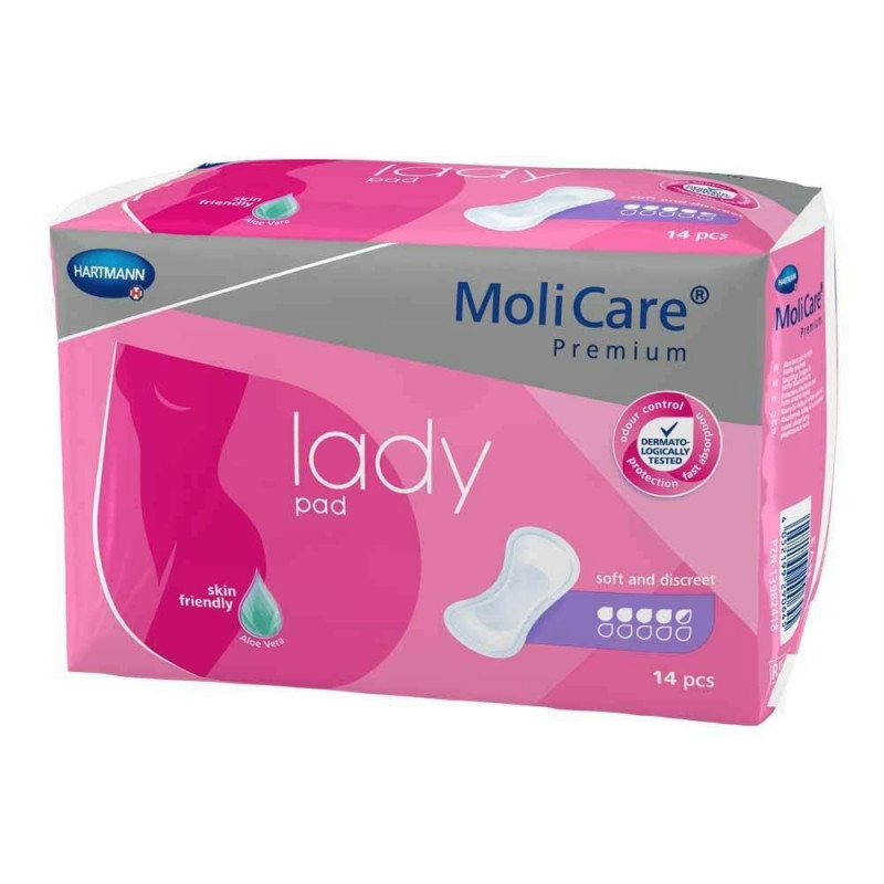 Molicare Premium Lady Pad 4.5 Gotas 12 Unidades Hartmann