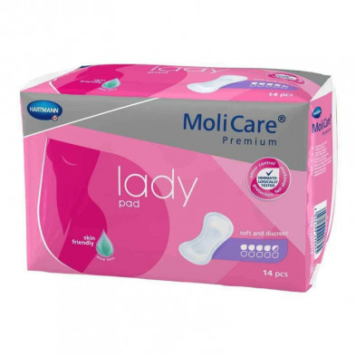 Molicare Premium Lady Pad 4.5 Gotas 12 Unidades Hartmann