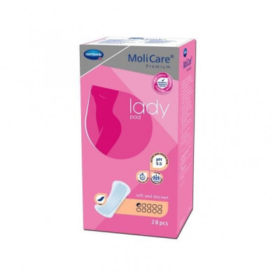 Molicare Premium Lady Pad 0,5 Gotas 28 Unidades Hartmann