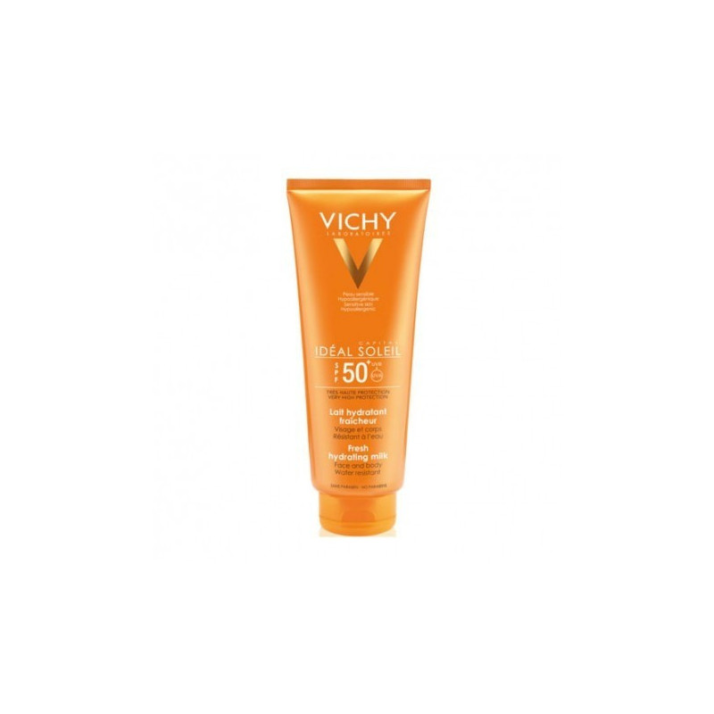 Vichy Leche Ideal Soleil Protectora Cuerpo y Rostro SFP50 300 ml