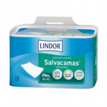 Salvacamas Empapadores 60x90cm 15 Unidades Lindor