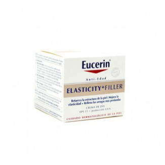 Eucerín Hyaluron-Filler Elasticity + Filler Crema Día 50 ml SPF 15 + Contorno de Ojos