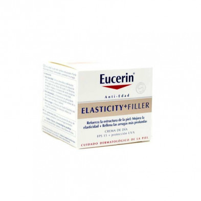 Eucerín Hyaluron-Filler Elasticity + Filler Crema Día 50 ml SPF 15 + Contorno de Ojos