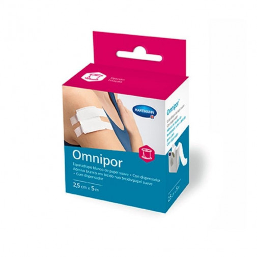 Esparadrapo Omnipor 5x2,5 C/dispensador