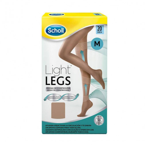 Dr Scholl Medias De Compresión 20 Den Color Carne Talla M