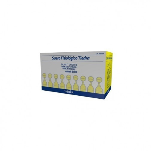 Salinet Unidosis Suero Fisiológico 40 Ampollas 5 ml