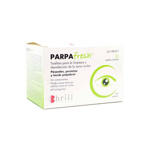 Parpafresh 30 Toallitas Limp Parpados