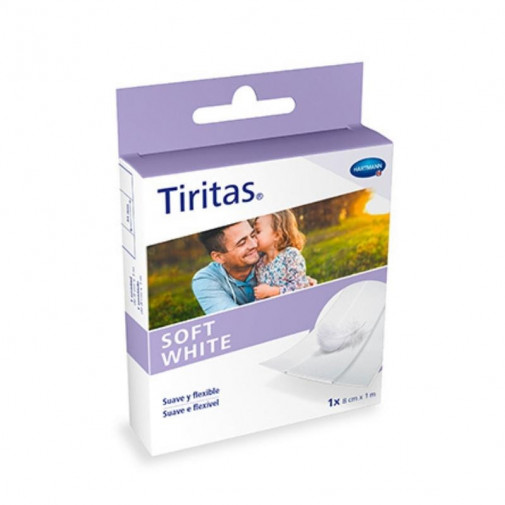 Tiritas Sensitive Elastic 8cmx1m 1 Roll