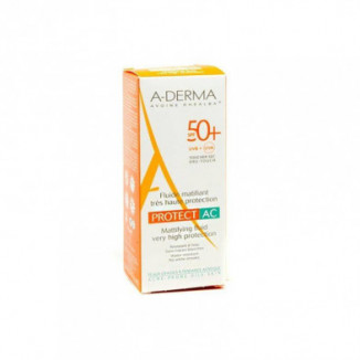 A-Derma Protect AC Fluido Matificante SPF50+ 40 ml